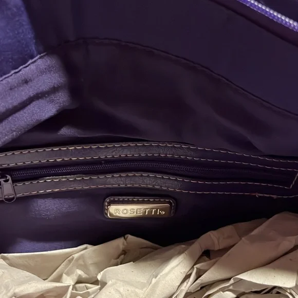 Rosetti purple shoulder bag - Picture 6 of 11